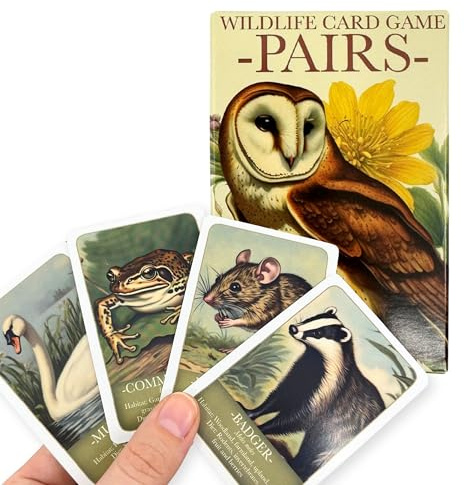 House of Marbles Wildlife 'Pairs' Card Game