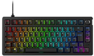 HyperX Alloy Rise 75 | Hot-Swappable Mechanical Gaming Keyboard | PC | Ambient Light Sensor | Gasket Mounted Linear Switches