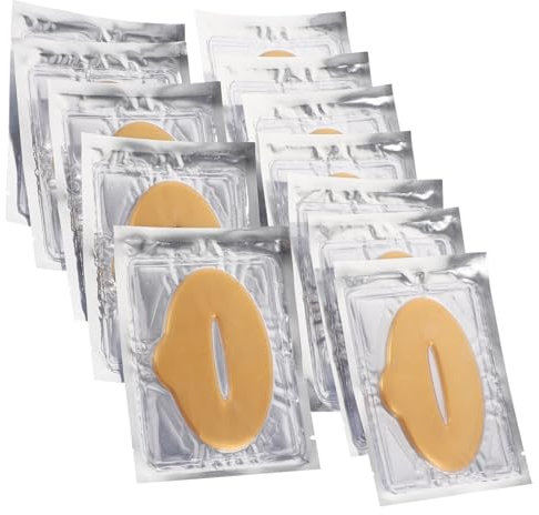 Generisch 25 Stück Lippenfilm Peeling Abdeckmasken Lippenpads Gesicht Auge Kühlendes Auge Für Geschwollene Augen Hautpflege Feuchtigkeitsspendende Gesichtsmaske Lippenpflegemaske