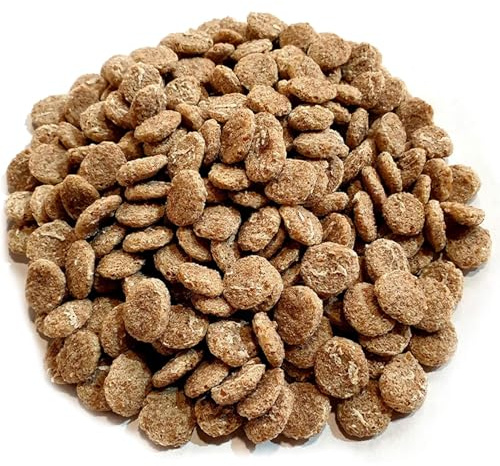 Wheat Discs Duck Feed 15kg – Natural Floating Duck Food for Swans, Geese & Wild Birds – Healthy Whole Wheat Discs Waterfowl Floating Pellets – No Mess, No Waste