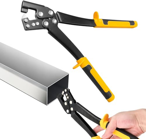 Pinza per Prigionieri in Acciaio Leggero per Chiglia di Cartongesso Pinza per cartongesso Pinza per Composito con Profilo ad alta Durezza 30 cm 0,4-0,8 per Progetti di Decorazione, Soffitto