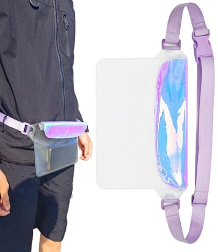 Duroecsain Custodia impermeabile per cellulare, accessorio da viaggio per cellulare, IP68, impermeabile, per passaporto, denaro, nuoto, snorkeling,