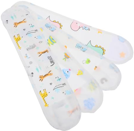 INOOMP Ceinture à Cordon Pratique en Coton pour Bébé -né, Protège le Nombril du Froid Emmaillotage du Ventre et Motifs Cartoon Mignons