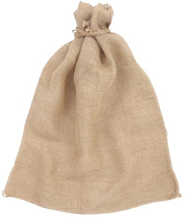 BESPORTBLE Coperture Invernali in Iuta per Piante da Esterno 60X100 CM con Coulisse Regolabile Sacchi Antigelo Riutilizzabili per Arbusti e Alberi da Frutto Protezione Resistente a Vento e