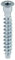 HEXATON Vis d'Assemblage pour Meubles – 5 x 50 mm Lot de 50 – Tête Fraisée Empreinte Hexagonale – Filetage Complet – Acier Galvanisé