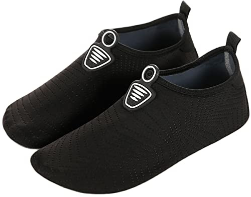 AUXDIQ Zapatos de Agua Al Aire Libre Secado Rápido Hombre Mujer Aqua Zapatos para Buceo en Playa Snorkeling Surf