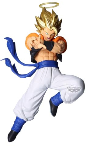 Banpresto BP29378P BP29378P, Sammelfigur Super Gogeta, Dokkan Battle 10Th Anniversary, 19 cm, Mehrfarbig, optimal für Anime-Fans