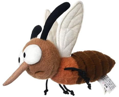 Mosquitoes Plush Toy - Cartoon Mosquitoes Toy, Soft Cute Fly Plussh, Toys Plush Animals, Fly Animal | Skin-Friendly Doll Cute Figure Pendant For Christmas Boys Girls Kids Toddler Valentines Kid
