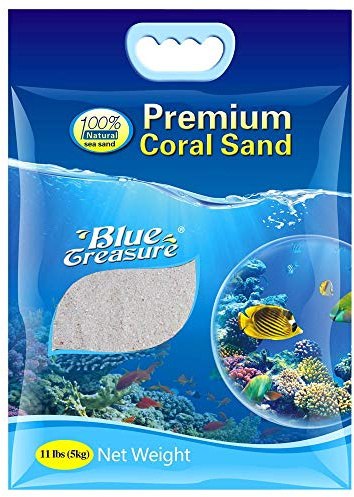 Blue Treasure 5kg Coral Sand 0.5-2mm Marine Aquarium Fish Tank Substrate