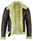 Leatherick RAF B3 Herren Braune Lederjacke Fliegerjacke aus Schaffell aus echtem Leder Pilotenjacke, dunkelbraun (3XL)