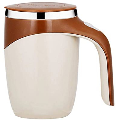 TXLOOK Automatic Magnetic Stirring Coffee Mug, Rotating Home Office Travel Mixing Cup，Funny Electric Stainless Steel Self Mixing Coffee Tumbler, Suitable for Coffee, Milk, Cocoa and Other Beverages……