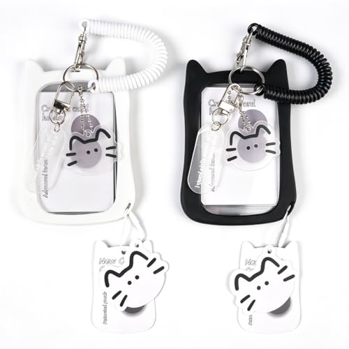 2 Pièces Porte Photocard, Porte Carte Kpop, Photocard Holder Keychain | Cadres Photo Kpop Star Wave avec Porte-Clés, Porte-Cartes Photo en Forme D'étoile pour Cartes de Fans, Documents D'Identité