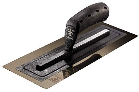 NELA Premium Black Edition Glättekelle 330 x 120mm rostfrei Glättkelle Traufel Glätter Made in Germany