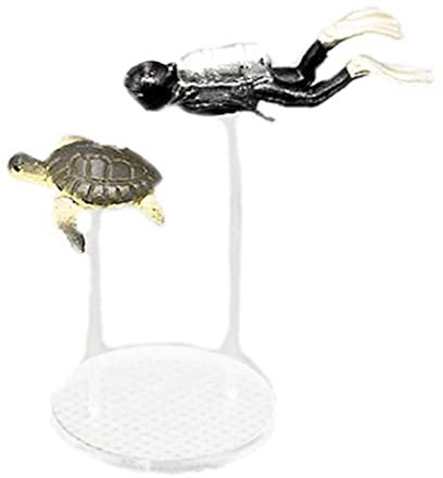 Danlai Miniaturen Ozean Diver -Aktion Figuren Modell Unterwasser Welt Meeresschildkröte Erkunden Sie Tauchendekoration Zubehör Figur Spielzeug