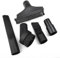 Daaxing Kit di 5 spazzole antipolvere per aspirapolvere Karcher MV2 A2004 A2024 WD2 WD3 WD3P DS 5500, 1 spazzola in PP, 1 spazzola rotonda in PP, 1 testa di aspirazione 2 in 1, 1 testa di aspirazione