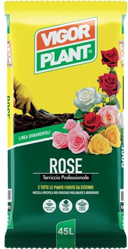 Vigorplant terriccio specifico per Rose 1 confezione da 45 Litri