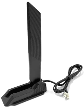 Gintai WiFi 7-antenn för MSI MEG Z890 Z790 /MPG Z890 Z790 X870E /MAG X870E X870 B860 B850 Z790 Z890 /Z790 Z890 X870 Gaming Plus/Pro B8500 -VC serie es WLAN Amplifiers WiFi 7 spelkort (svart)
