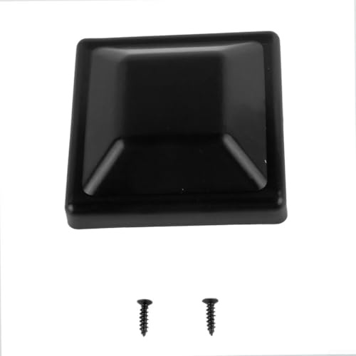 10,2 x 10,2 cm resistente alle intemperie recinzione palo tappo in PP indurito per recinzioni in legno da esterno (