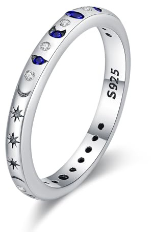 BOIGEGU Anillos Mujer Plata de Ley 925 Anillo de Corazón Anillo trébol CZ Anillos de Compromiso Alianzas Boda Anillo de Promesa Anillos Mujer talla 6-8
