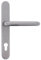 ToniTec Ensemble de plaque longue à cadre étroit demi-set modèle Quan PZ 92 mm en acier inoxydable