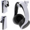 Gamer Gear PS5 Pulse 3D Headset Headphones Console Hook Storage Stand - Space saving Mount for Playstation 5 Console & PS5 Slim - PS5 Headphone storage