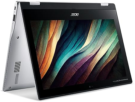 Acer Chromebook Spin 311 CP311-3H - (MediaTek 8183, 4GB, 64GB eMMC, 11.6 Inch HD Touchscreen Display, Google Chrome OS, Silver) (Renewed)