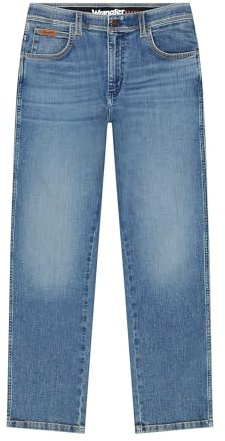 Wrangler Herren Jeans Texas Slim Fit Jeanshose, Rouge,33W / 32L