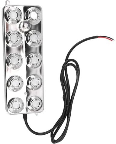 LiebeWH Generador de Niebla Ultrasónica, Generador de Niebla Eficiente de Acero Inoxidable para Estanque, Paisaje, Nebulizador Silencioso para Piscina de Rocalla