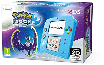 Nintendo Handheld Console 2DS with Pokemon Moon