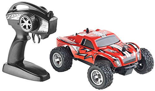 Simulus ferngesteuert Auto: Ferngesteuerter Monster-Truck Land Monster, 2,4-GHz-Funk, 15 km/h (Modellauto, Monstertruck ferngesteuert, Ferngesteuertes Spielzeug)
