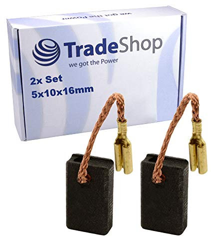Trade-Shop Carbon Brushes for Hilti, Metabo Disc Grinder, Belt Sander, Drill, Milling Machine, Polishing Machine, Saw, Rod Sander