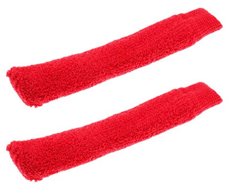 U/D Bádminton Raqueta Mango Toalla Grip Cinta Toalla Tenis Toalla (Rojo)