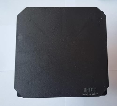 CASC ASPIRATORE DA MURO O SOFFITTO SERIE LEVANTE 80 nero AD ASPIRAZIONE ASSIALE ø80 LUX