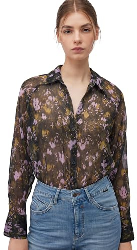 Mavi Chiffon Shirt Blouse Mujer