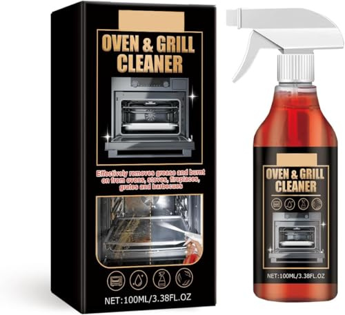 Oven Cleaner Heavy Duty Spray，Heavy Duty Oven and Grill Cleaner FOR Microwave, Air fryer,Ovens, Grills ，BBQ 1 * 100ML