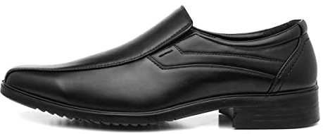Beckett Baxter Mens Black Slip On Smart Shoe - Size 10 UK - Black