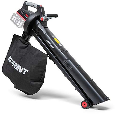 Sprint 18LBV Dual 18V (36V) Li-Ionen-Akku-Laubbläser- und Sauger, Powered by Briggs & Stratton, 247 km / h Luftgeschwindigkeit, bürstenloser Motor, 45-l-Softbag, NUR Hauptkörper, 1697307