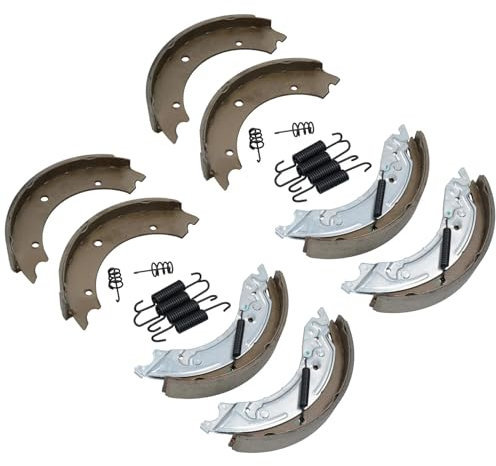 250 x 40mm KNOTT Type Trailer Brake Shoes for 4 x Brake Drums Twin Axle