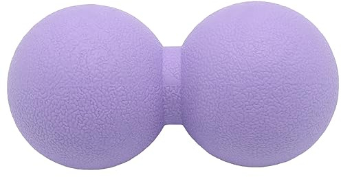 Hard Peanut Massage Ball Double Lacrosse Massage Ball. Deep Tissue Massage Roller Mobility Ball for Physical Therapy Myofascial Release Muscle Relaxer Acupoint Massage