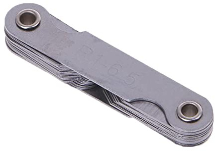 Professional Radius Gauge Set, Stainless Steel Precision Measuring Tools with Portable Concave Design for Tool Die Makers, Mechanical Engineers, Automotive Repair & Woodworking