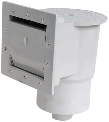 CGTQROVR Skimmer de Piscina por Encima del Suelo 1 Establecer Skimmer de Piscina de reemplazo de ABS para Hojas y extracción de escombros sobre Accesorios en el Suelo