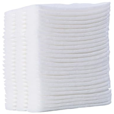 FIXOSHEE 3er Packungen Pack Dreischichtige Doppelseitige Vlies wattepads Sanfte Flexible Abschminkpads aus Baumwolle Praktische Kosmetikpads für Empfindliche Haut und Gesichtsreinigung