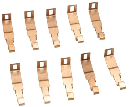 ACOGEDO Juego de Zapatas de Pastilla de Hierro de Repuesto de 10 Piezas para HO Slot Car 440 y 440X2, Fácil Instalación y Rendimiento