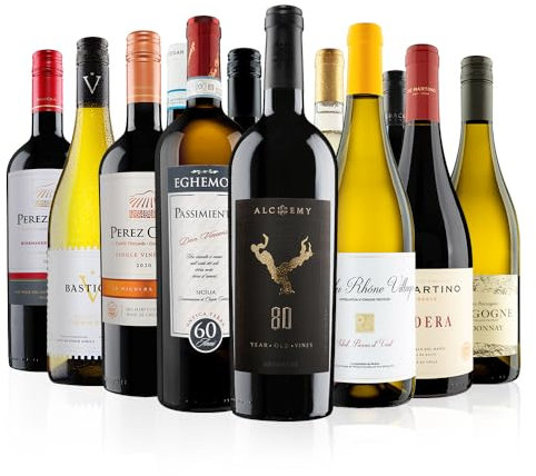 Virgin Wines – Ultimate Luxury Selection – 12 bottles (75cl) – premium red and white wine from France, Italy, Chile, Australia and South Africa