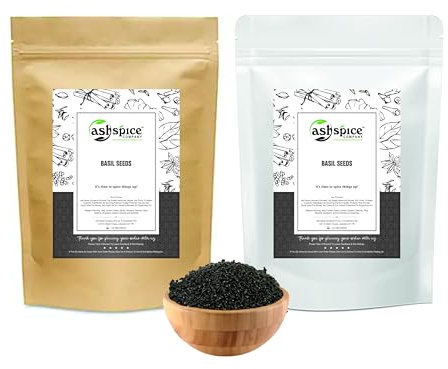 Basil Seeds (Tukmaria/Sabja) Premium Quality Free UK P&P 50g - 1kg (200g)