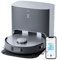 ECOVACS DEEBOT X1 PLUS Staubsaugerroboter mit Wischfunktion und automatischer Absaugstation, 5000pa Saugleistung, 3D-Hindernisvermeidung, Jacob Jansen Design, 5200mAh Batterie, Yiko Sprachassistenten