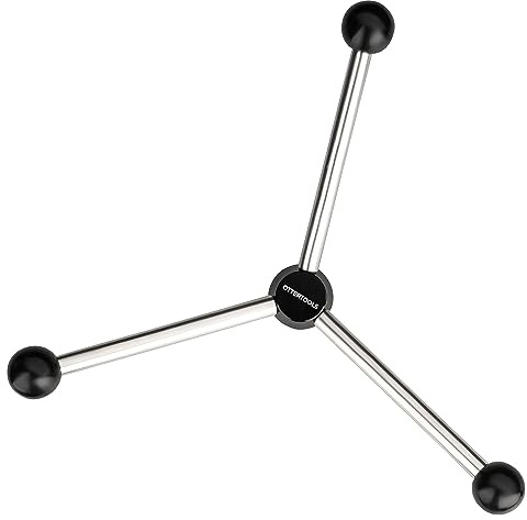 Ottertools - Drehkreuz kompatibel mit Scheppach S55 Tischbohrmaschine (runde Griffform)