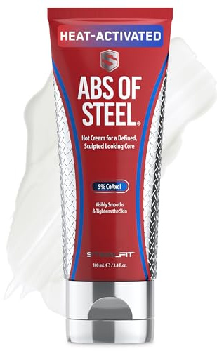 SteelFit Abs of Steel Maximum Definition Cream for Sculpting Abs