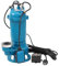 1500W WEISBACH PROFESSIONAL CTR Leistungsstarke Tauchpumpe Fäkalienpumpe Schmutzwasserpumpe mit Zerkleinerer und Schwimmer 24000L/h + 2 Storzkupplung
