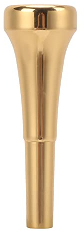 Embout de Trompette, Embout de Trombone en Laiton plaqué or, Embout de Tuba, Embout d'instrument de Musique, Accessoire (5C)